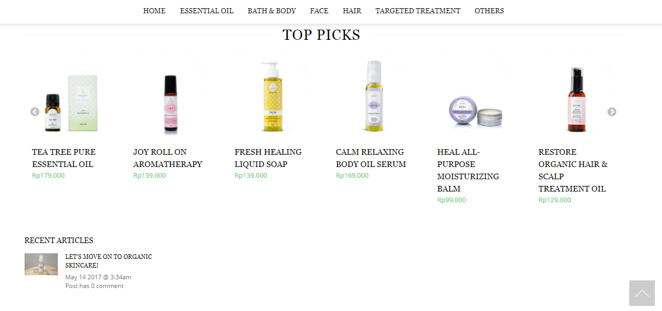essential oil