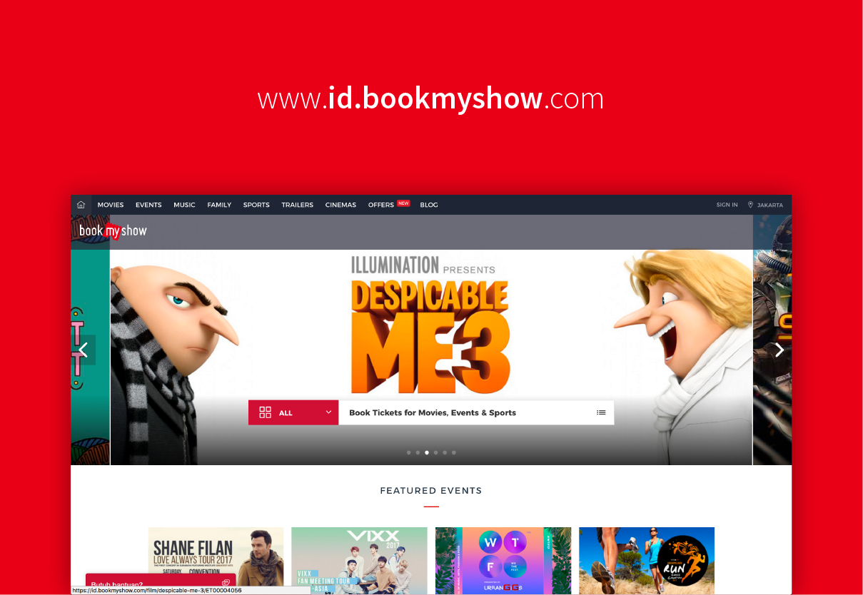 Booking Acara dan Film Favorit Anda di Book My Show!