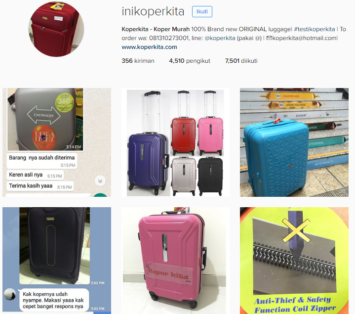 instagram koperkita
