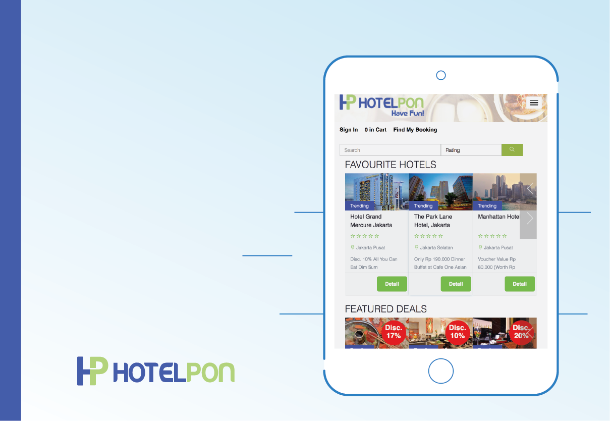 Temukan Deals Terbaik untuk Fasilitas Hotel Berbintang di Hotelpon!