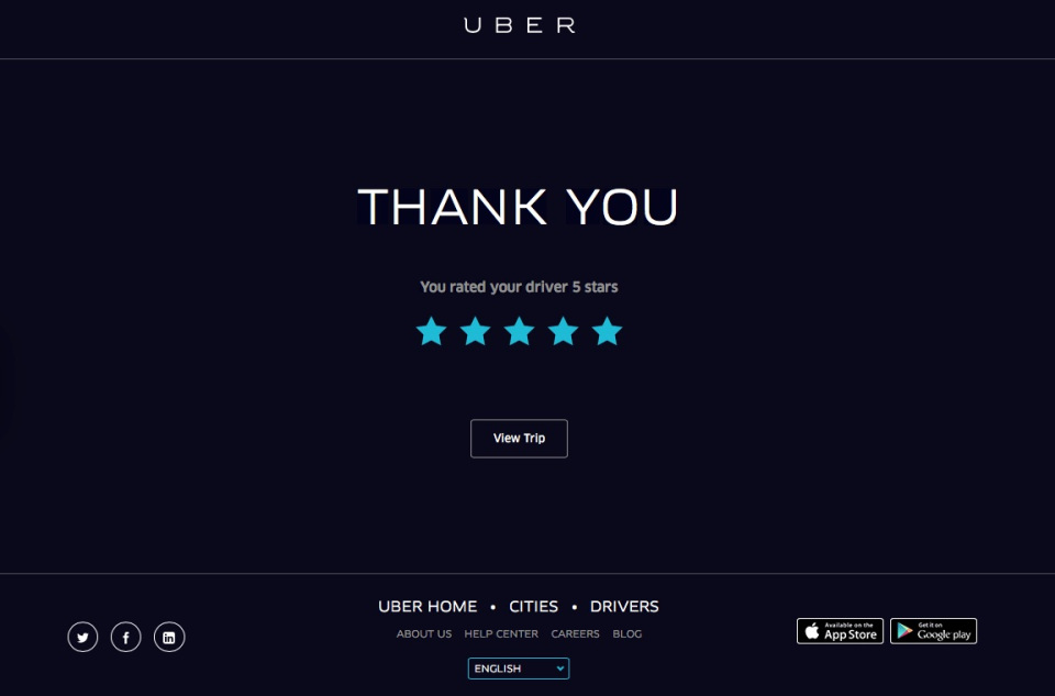 rating uber