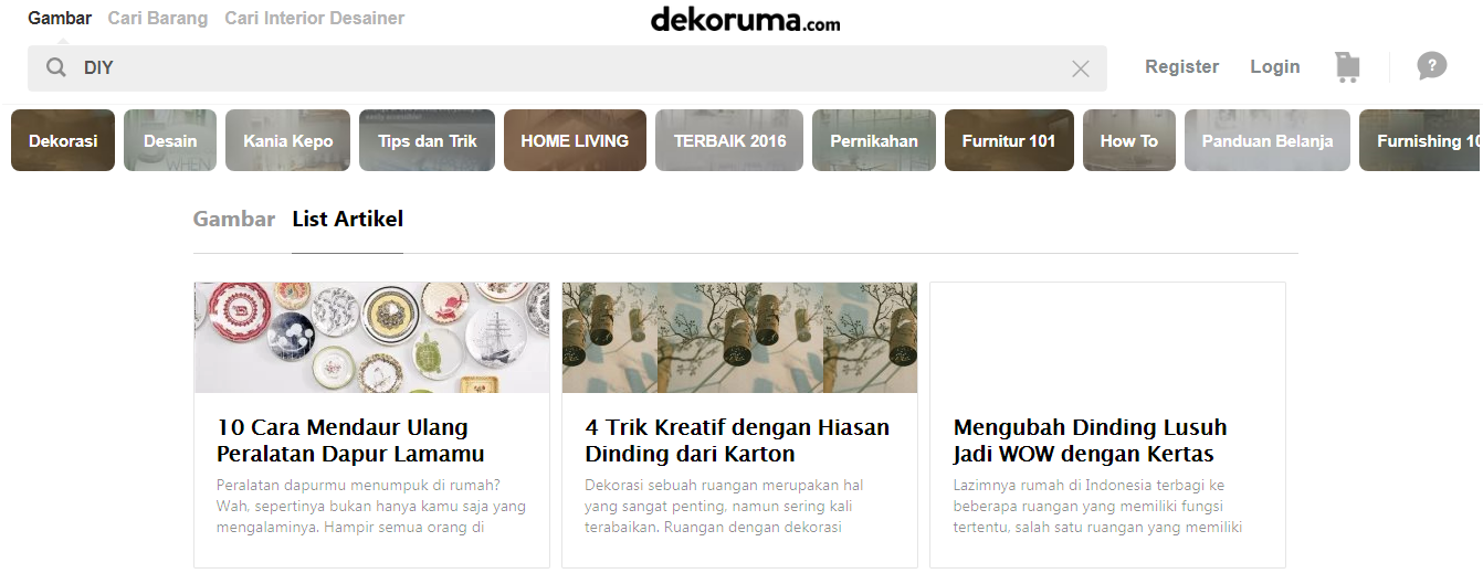 Blog Dekoruma