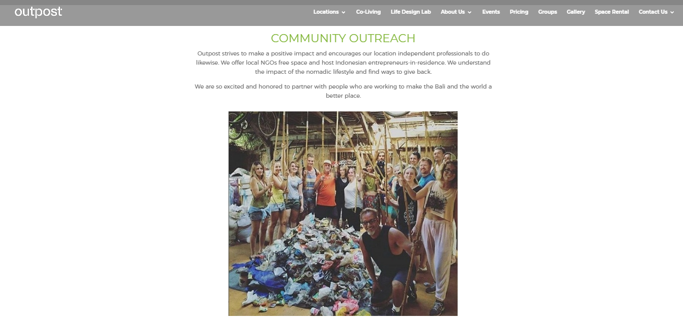 community outreach outpost