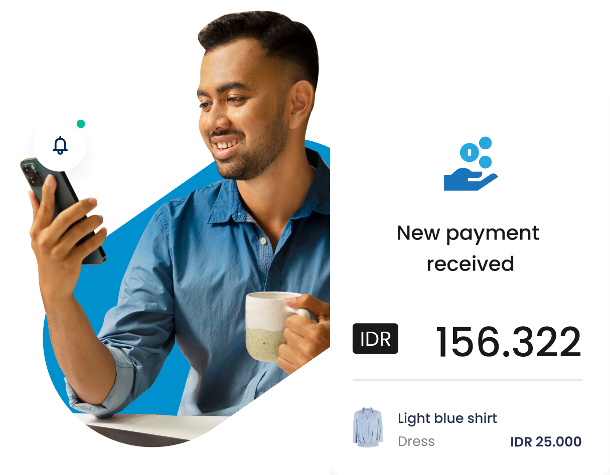 Accept payments easily with a simple link